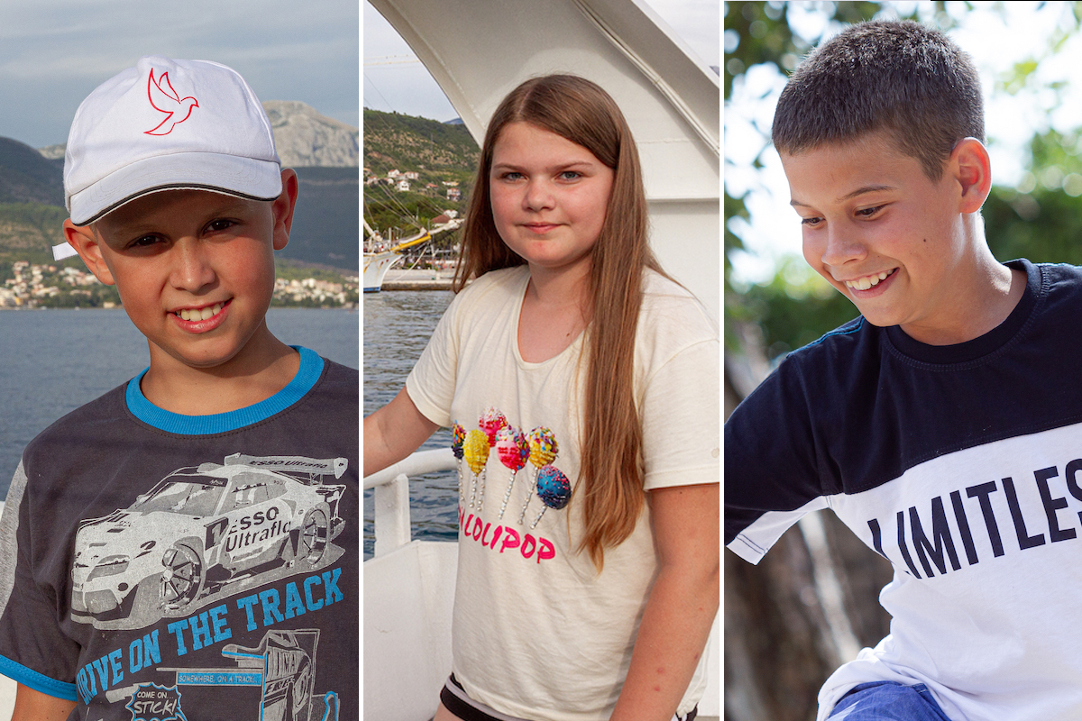 Classe de mer 2019 : portraits d'enfants