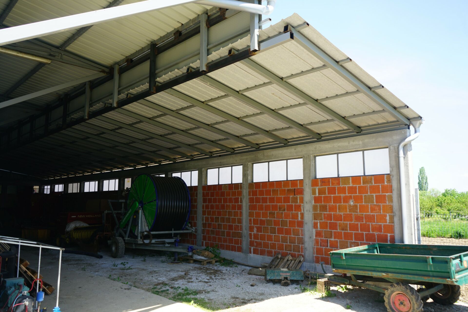 Construction d’un hangar agricole