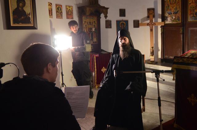 "Heureux les artisans de paix", portrait du Père Ilarion, moine à Draganac