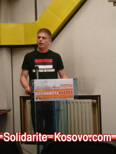 Solidarité Kosovo à Paris