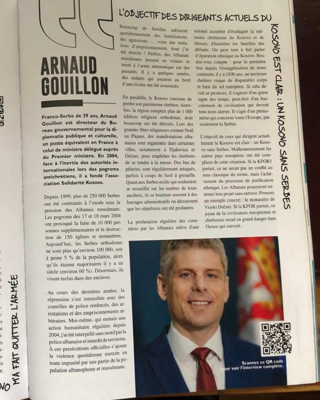 Solidarité Kosovo tire la couverture médiatique aux Serbes du Kosovo