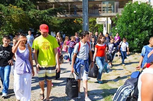 Les enfants du Kosovo débutent leur classe de mer aujourd’hui !