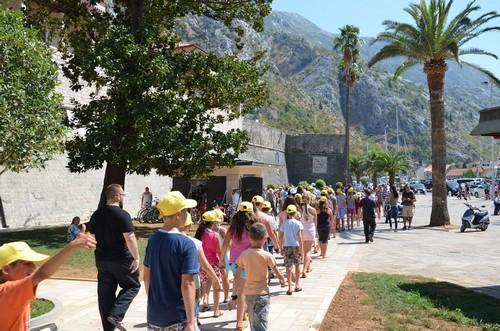 Jeux et découvertes sous le soleil de Kotor !