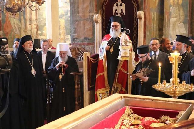 Venu de Syrie, le Patriarche Jean X était en visite au Kosovo