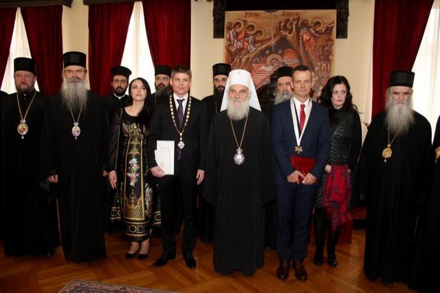 Serbie : Arnaud Gouillon décoré par le patriarche de l’Eglise orthodoxe serbe