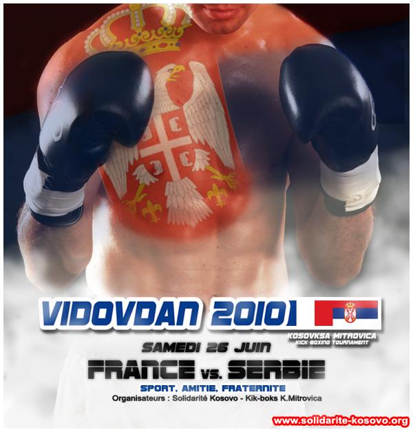 Tournoi de boxe France-Serbie à Kosovska Mitrovica
