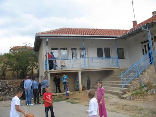 Début des travaux dans l’école de Straza