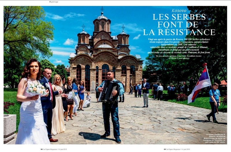 Dossier spécial Kosovo dans le Figaro Magazine