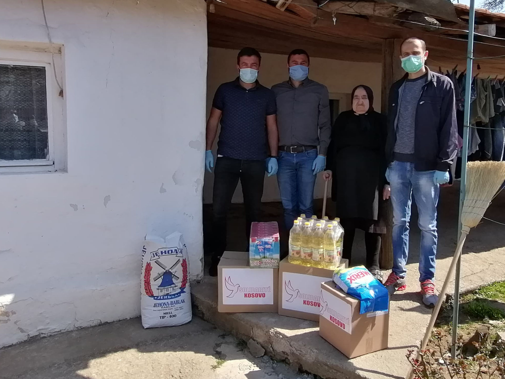 Notre bureau humanitaire au Kosovo-Métochie reprend ses distributions d’aide d’urgence