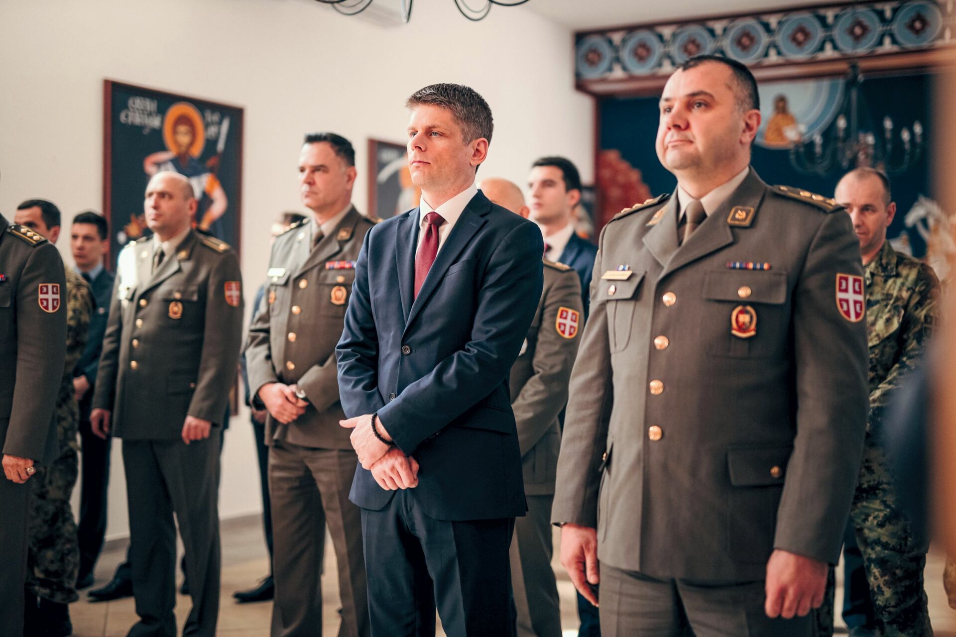 Solidarité Kosovo en conférence à l’Académie militaire serbe