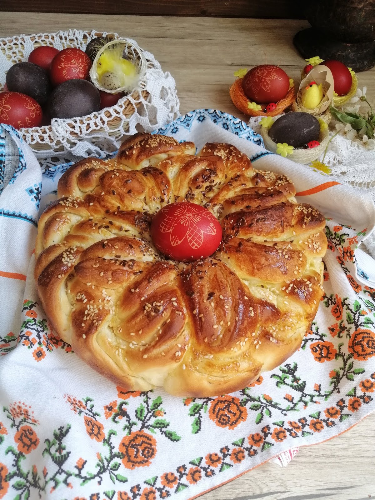 <strong>La «<a> Pogača </a>» : pain traditionnel serbe et emblème de partage à Pâques</strong>