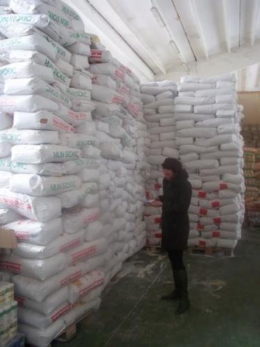 40 tonnes d'aide alimentaire