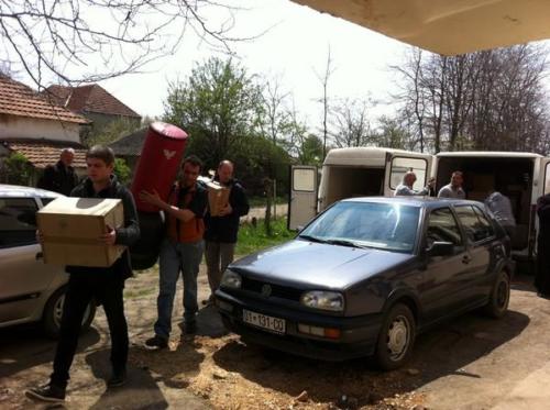 Convoi humanitaire italien