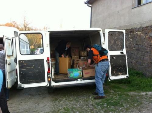 Convoi humanitaire italien