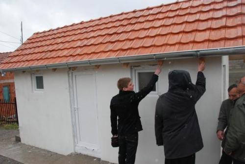 Rénovation de l'école de Straza