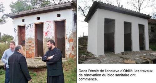 Rénovation d’écoles au Kosovo-Métochie